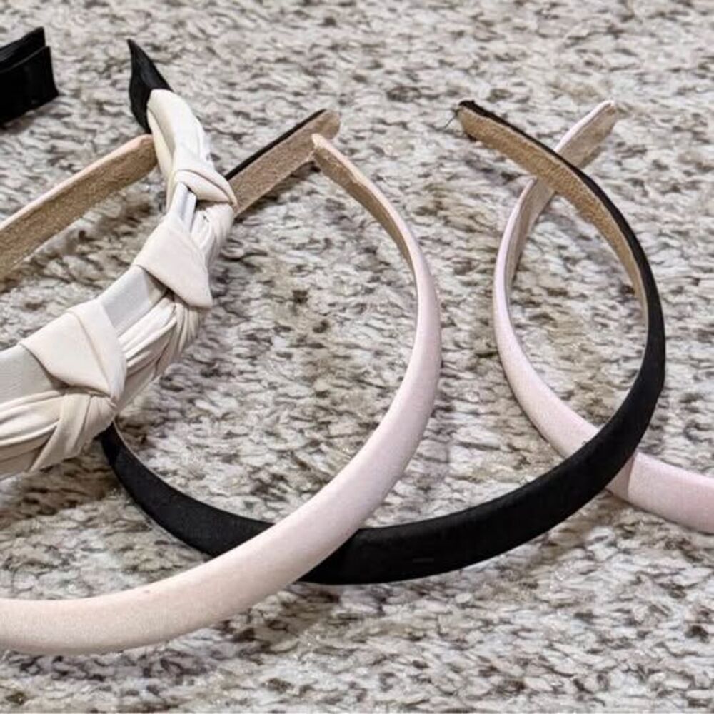 Neutral Headbands - great for teens to adults Retail- Set of 4